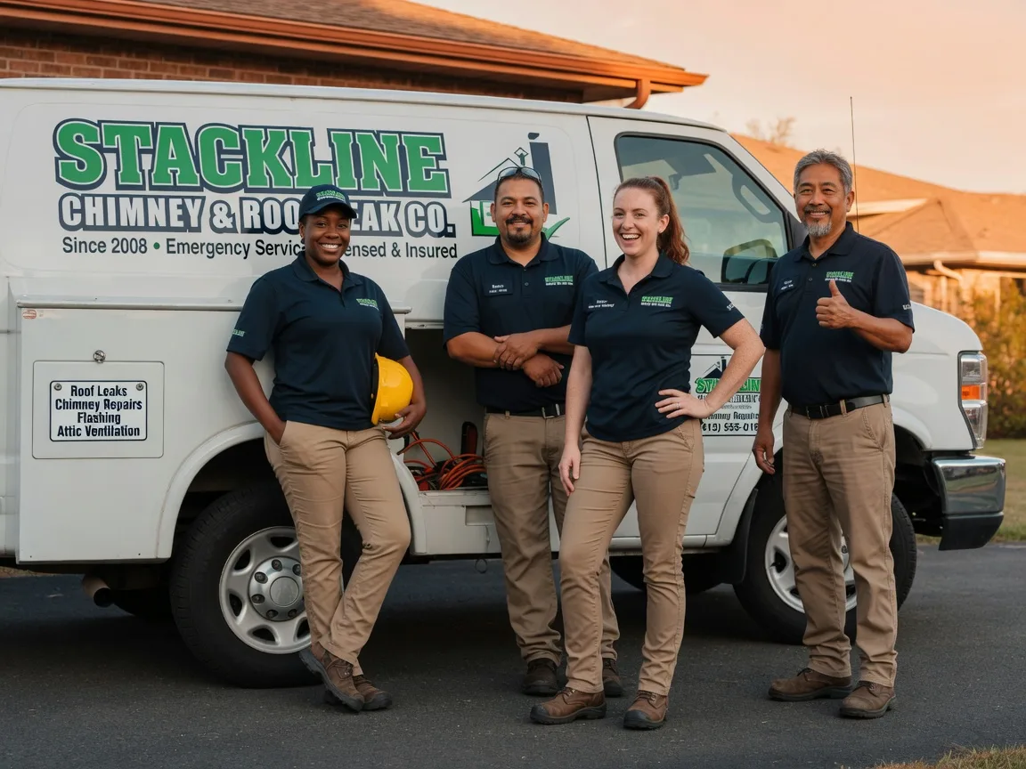 Chimney flashing repair company in Gnadenhutten, OH